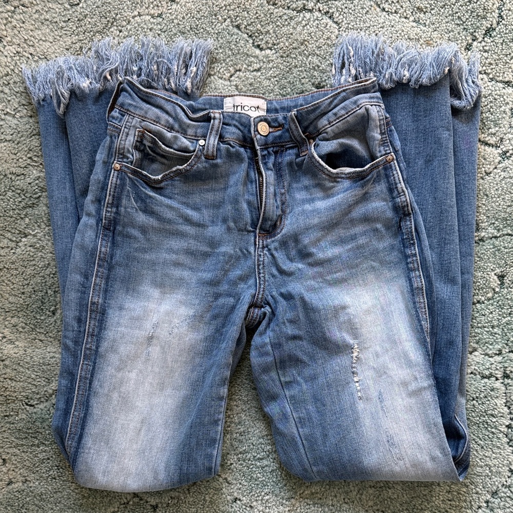 Tricot Women's Blue Bootcut Jeans